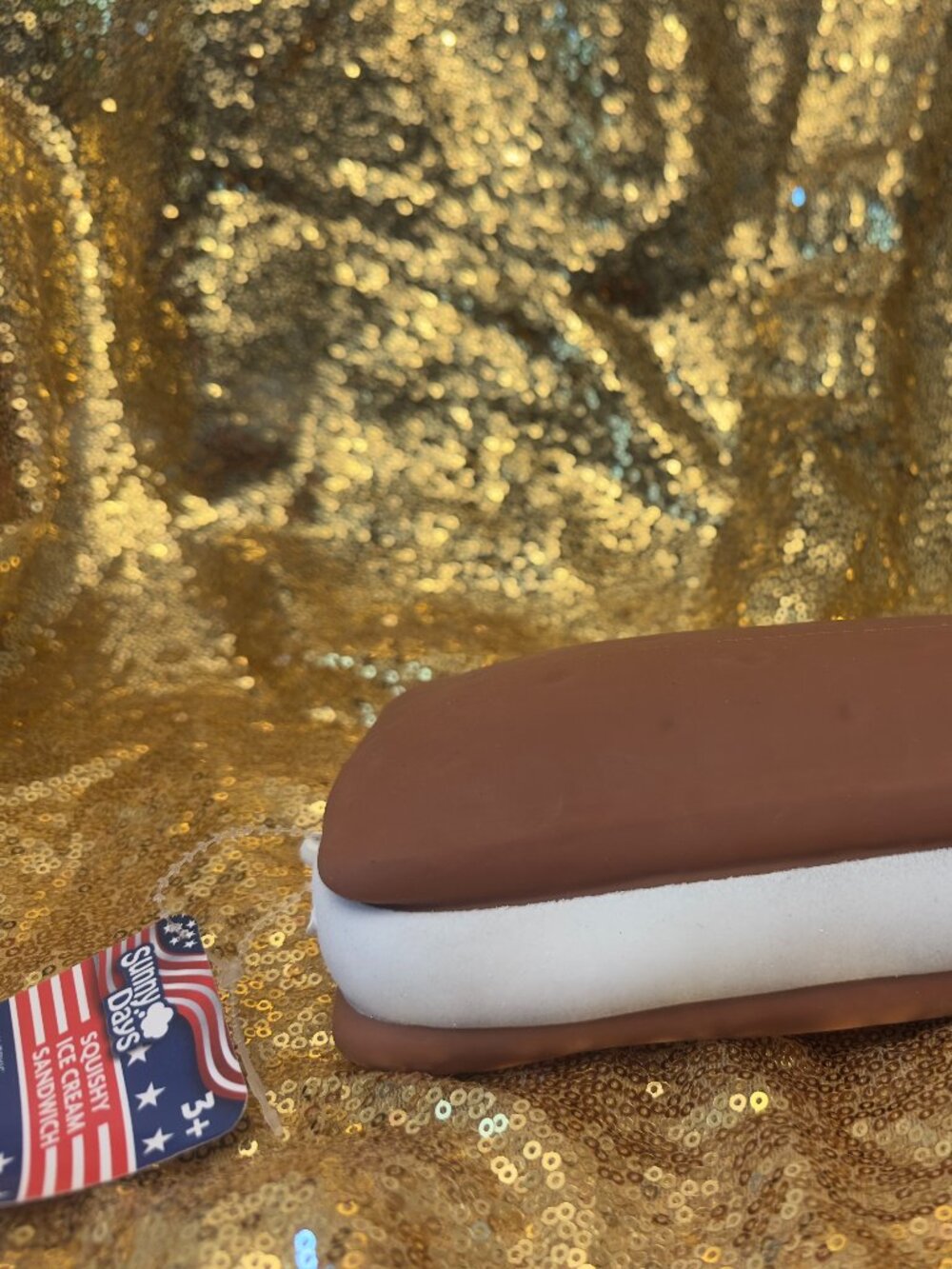 Sunny Days Jumbo Ice Cream Sandwich squeeezy